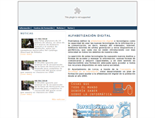 Tablet Screenshot of formacion.lorca.es