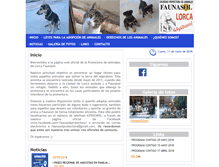 Tablet Screenshot of faunasol.lorca.es