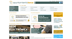 Desktop Screenshot of lorca.es